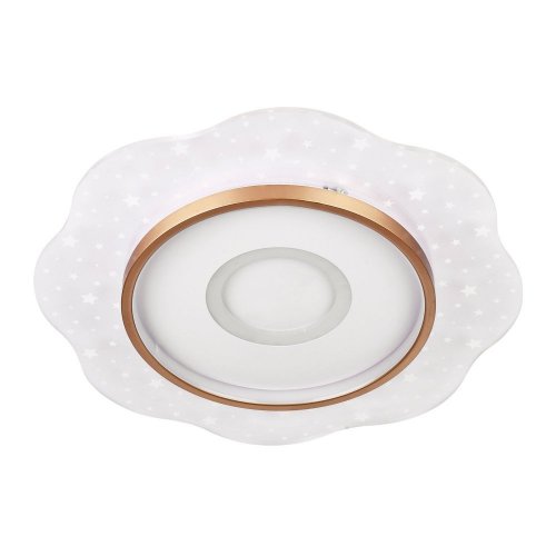 Потолочный светильник LED4U L1028-500 WH-GD Потолочный светильник LED4U L1028-500 WH-GD