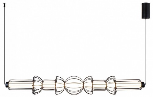 Подвесной светильник Indigo Collisore 14030/1PL Black