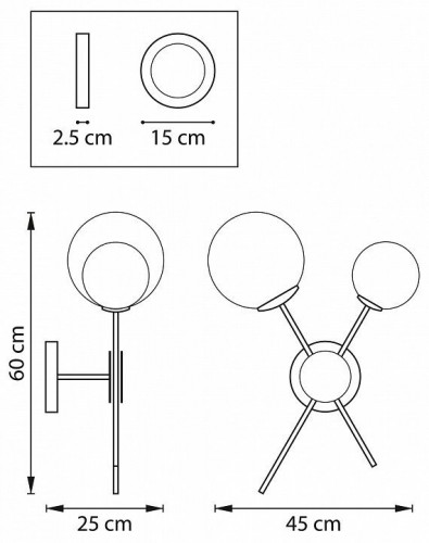 Бра Lightstar Croco 815620 Бра Lightstar Croco 815620