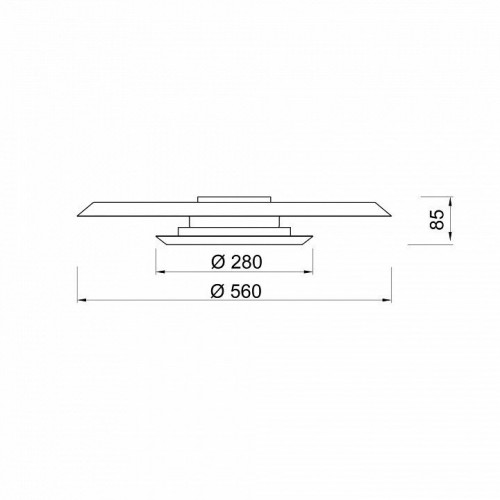 Накладной светильник Mantra Tina 9002