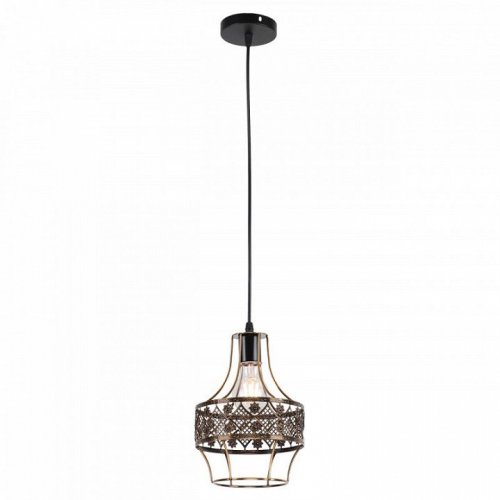 Подвесной светильник IMEX MD.0303-1-P BK+ZGD Подвесной светильник IMEX MD.0303-1-P BK+ZGD