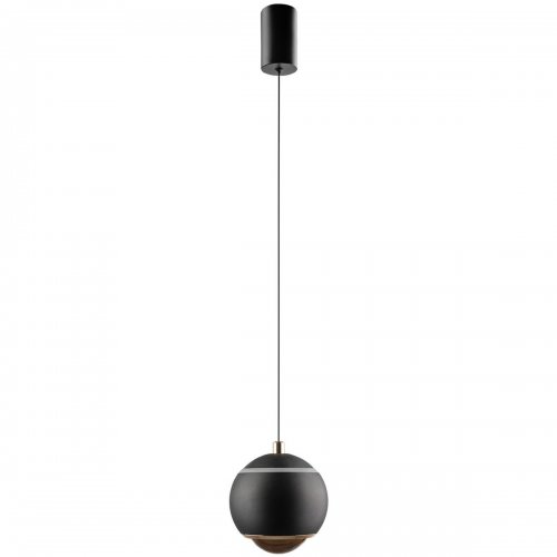 Подвесной светодиодный светильник Crystal Lux Caro SP Led Black