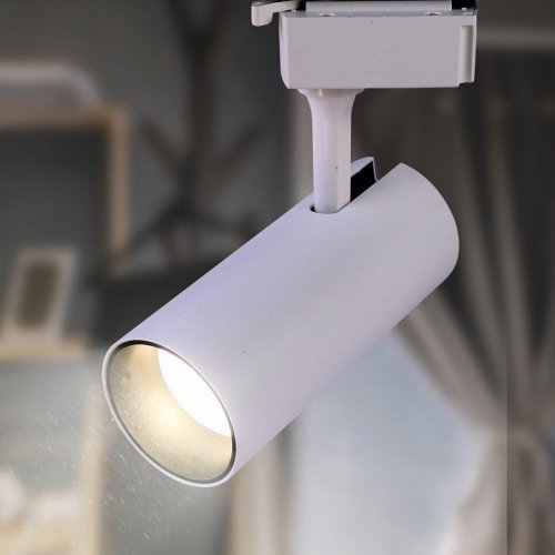 Трековый светодиодный светильник ЭРА TR5-10 COB WH Б0049050