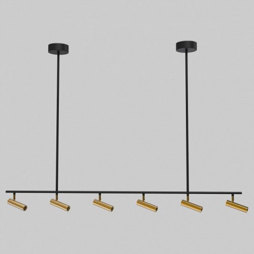 Спот Eurosvet Barre 20252/6 LED черный/латунь