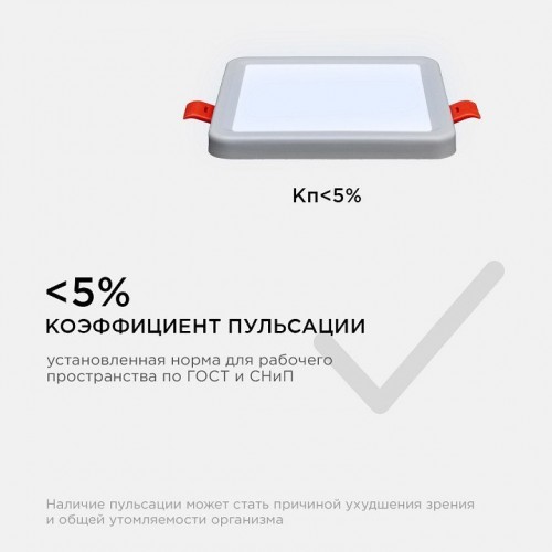 Встраиваемая светодиодная панель OGM LP-15 Встраиваемая светодиодная панель OGM LP-15