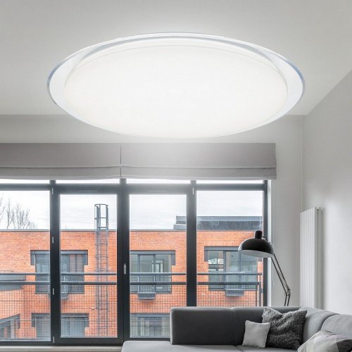 Потолочный светодиодный светильник ЭРА SPB-6-120-RC Saturn (С)