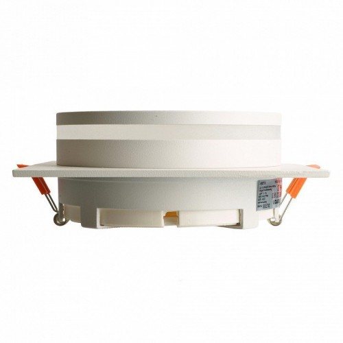 Светильник встраиваемый Feron DL703 LUNA потолочный GX70 белый квадрат 51099