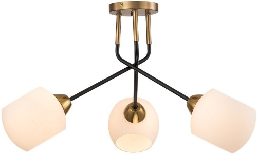 Потолочная люстра Escada Bond 2113/3P Copper/Black Потолочная люстра Escada Bond 2113/3P Copper/Black