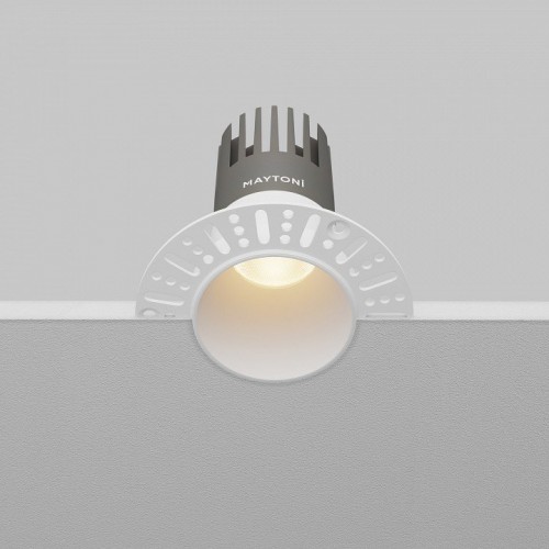 Точечный светильник Maytoni Dip DL120-10W-3K-TRS-W