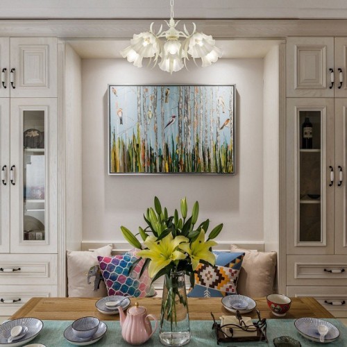 Подвесная люстра Arte Milano Napoli 316066/D680/6 IV Подвесная люстра Arte Milano Napoli 316066/D680/6 IV