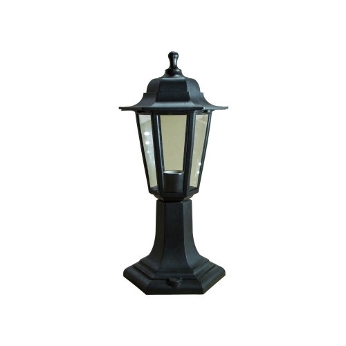 Наземный светильник ЭРА Оскар1 НТУ 06-60-001 Оскар1 черный, прозрачное стекло