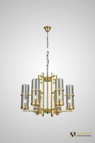 Подвесная люстра AM-Group AM273 AM273-D6 AB Подвесная люстра AM-Group AM273 AM273-D6 AB