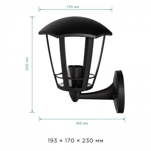 Уличный настенный светильник Apeyron Дели 11-162 Уличный настенный светильник Apeyron Дели 11-162