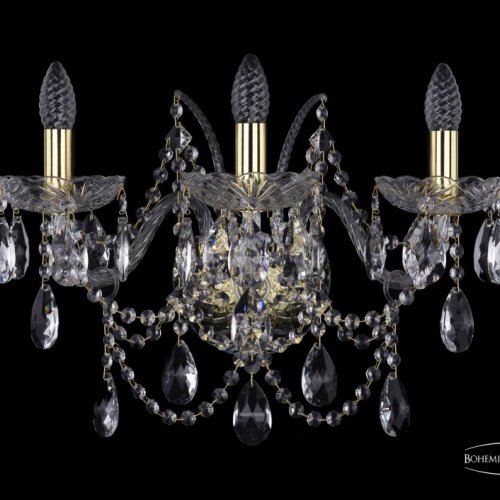 Бра Bohemia Ivele Crystal 1411B/3/195/XL/G