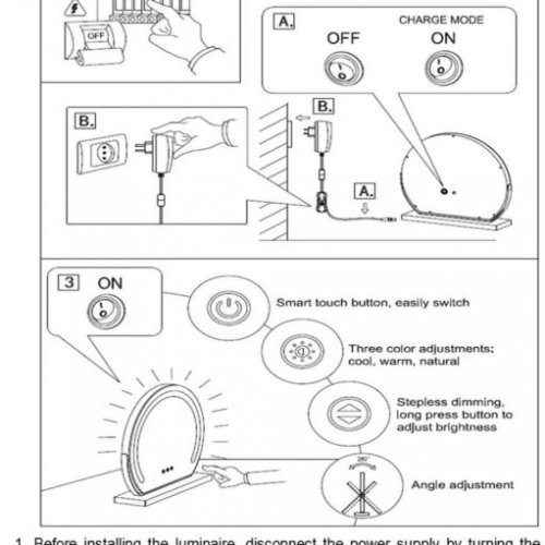 Интерьерная настольная лампа Omnilux Linari OML-10501-07 Интерьерная настольная лампа Omnilux Linari OML-10501-07