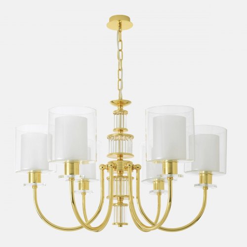 Подвесная люстра Crystal Lux ELENA SP6 GOLD