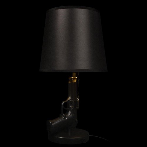 Интерьерная настольная лампа Arsenal 10136/A Dark grey