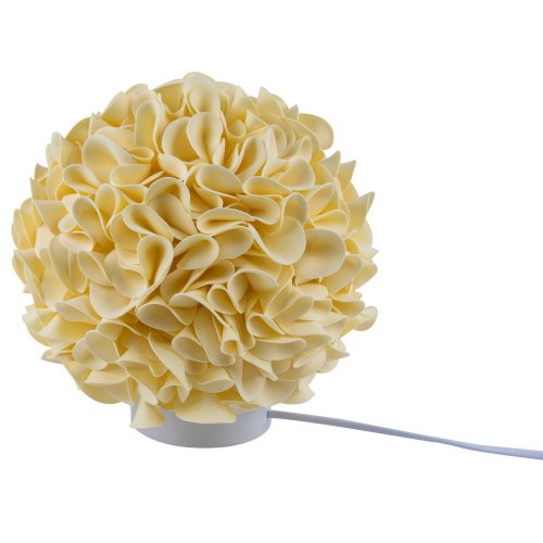 Интерьерная настольная лампа  ULW-R07 T/3000K/150C/A Гортензия Белый/Ваниль