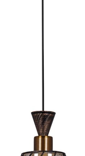 Подвесной светильник Reluce 03609-0.4-01 BK+GD Подвесной светильник Reluce 03609-0.4-01 BK+GD