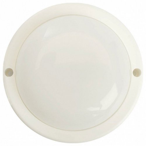 Светильник светодиодный пылевлагозащищённый с оптико- акустическим датчиком Feron AL3008 в пластиковом корпусе 8W 4000K 220V IP65 белый 48996