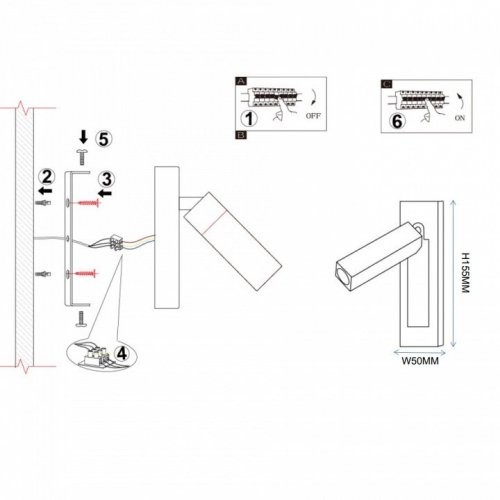 Бра Imperiumloft Chelsom 44,606