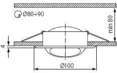 Точечные светильники Kanlux ARGUS CT-2117-W 311 Точечные светильники Kanlux ARGUS CT-2117-W 311
