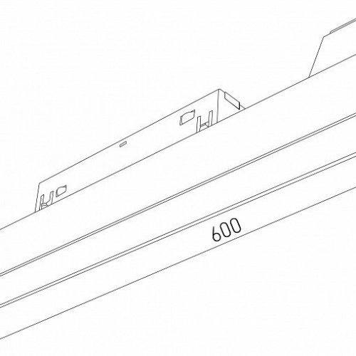 Встраиваемый светильник Elektrostandard Slim Magnetic a062335
