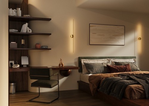 Настенный светильник Maytoni Elegant C084WL-L18BS2.7K