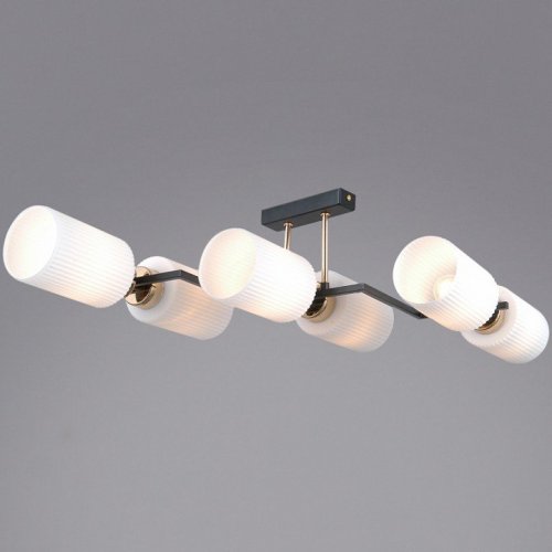 Потолочный светильник ILLUMICO IL0809-6ASQ-25 BK AB NAPLES Потолочный светильник ILLUMICO IL0809-6ASQ-25 BK AB NAPLES
