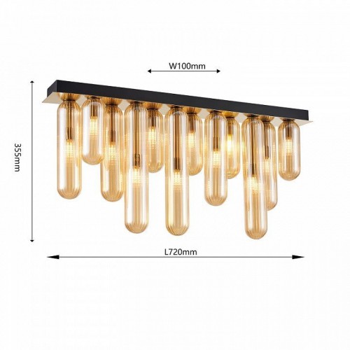 Потолочный светильник Favourite Stalactit 4455-12P