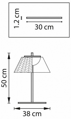 Интерьерная настольная лампа Lightstar Napoli 794913