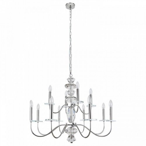 Подвесная люстра Newport 3870 3878+4/С nickel