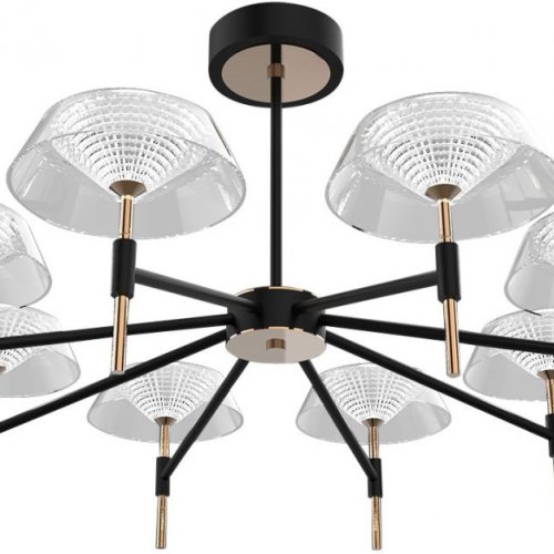 Потолочная люстра DeLight Collection MD21001018 MD21001018-8A black/gold