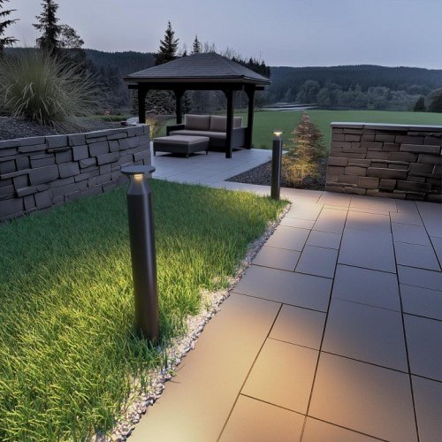 Наземный светильник Odeon Light Coil 7119/12GLA