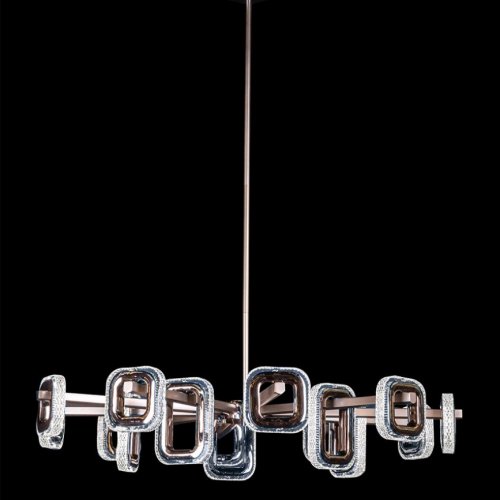 Подвесная люстра Theona LE7701/15 Grey/Black Chrome