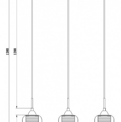 Подвесной светильник Freya Wellington FR5314-PL-03-CH