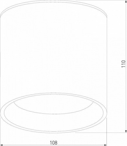 Уличный светодиодный светильник Elektrostandard Light Led 35132/H серый a056271