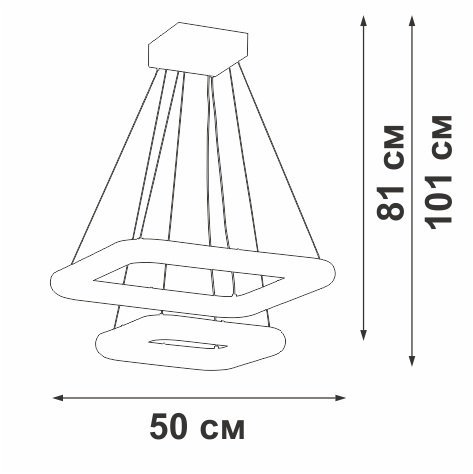 Подвесной светильник  V2544DT-0/2S