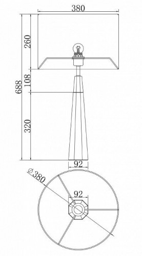 Интерьерная настольная лампа Maytoni Bianco Z030TL-01BS2 Интерьерная настольная лампа Maytoni Bianco Z030TL-01BS2