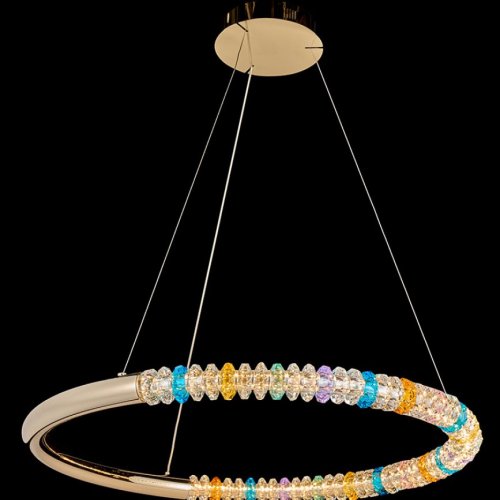 Подвесная люстра Tesla LE3064/800 GD/MU