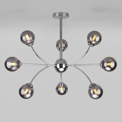 Подвесная люстра Eurosvet Astro 30179 хром