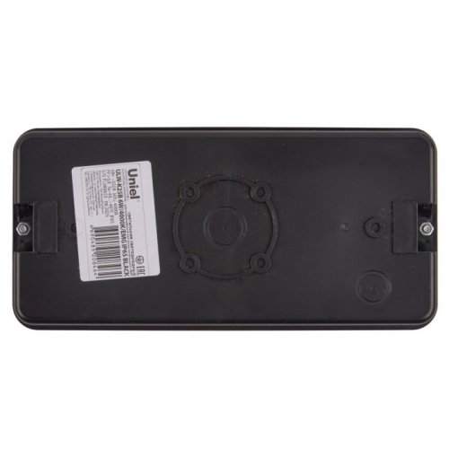 Настенно-потолочный светильник  ULW-K25B 6W/4000K/EMG IP65 BLACK Настенно-потолочный светильник  ULW-K25B 6W/4000K/EMG IP65 BLACK
