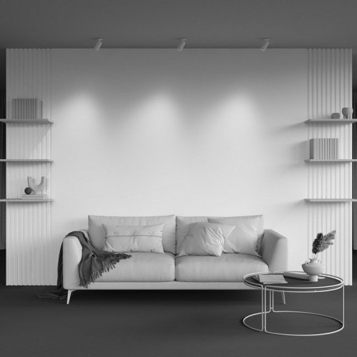 Встраиваемый светильник на штанге Maytoni Calipso C110CL-01-GU10-W