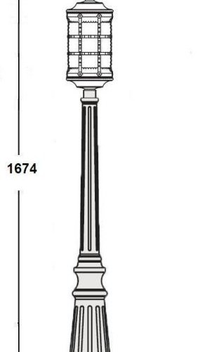 Наземный фонарь Oasis Light BARSELONA 81211 Gw