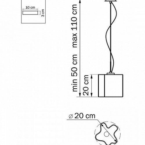 Подвесной светильник Lightstar Nubi 802110