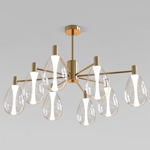 Потолочная люстра Eurosvet Magma 60175/8 латунь