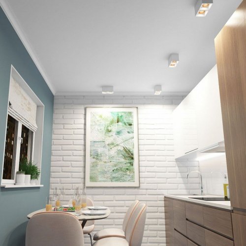 Накладной светильник Denkirs DK3085-WH+BR