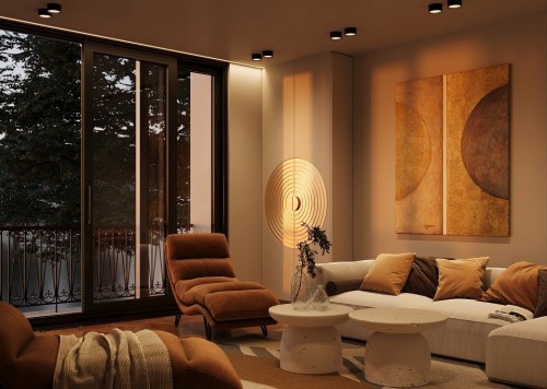 Точечный светильник Maytoni Glare C091CL-12W3K-B