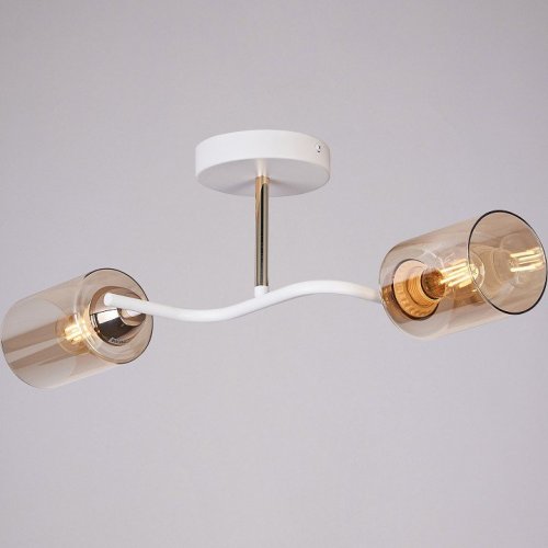 Потолочная люстра Illumico IL8148-2COU-79 WH GD Bice Потолочная люстра Illumico IL8148-2COU-79 WH GD Bice