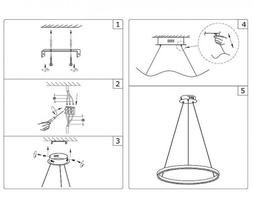 Подвесной светильник Kink Light Тор 08213,19A(3000K)